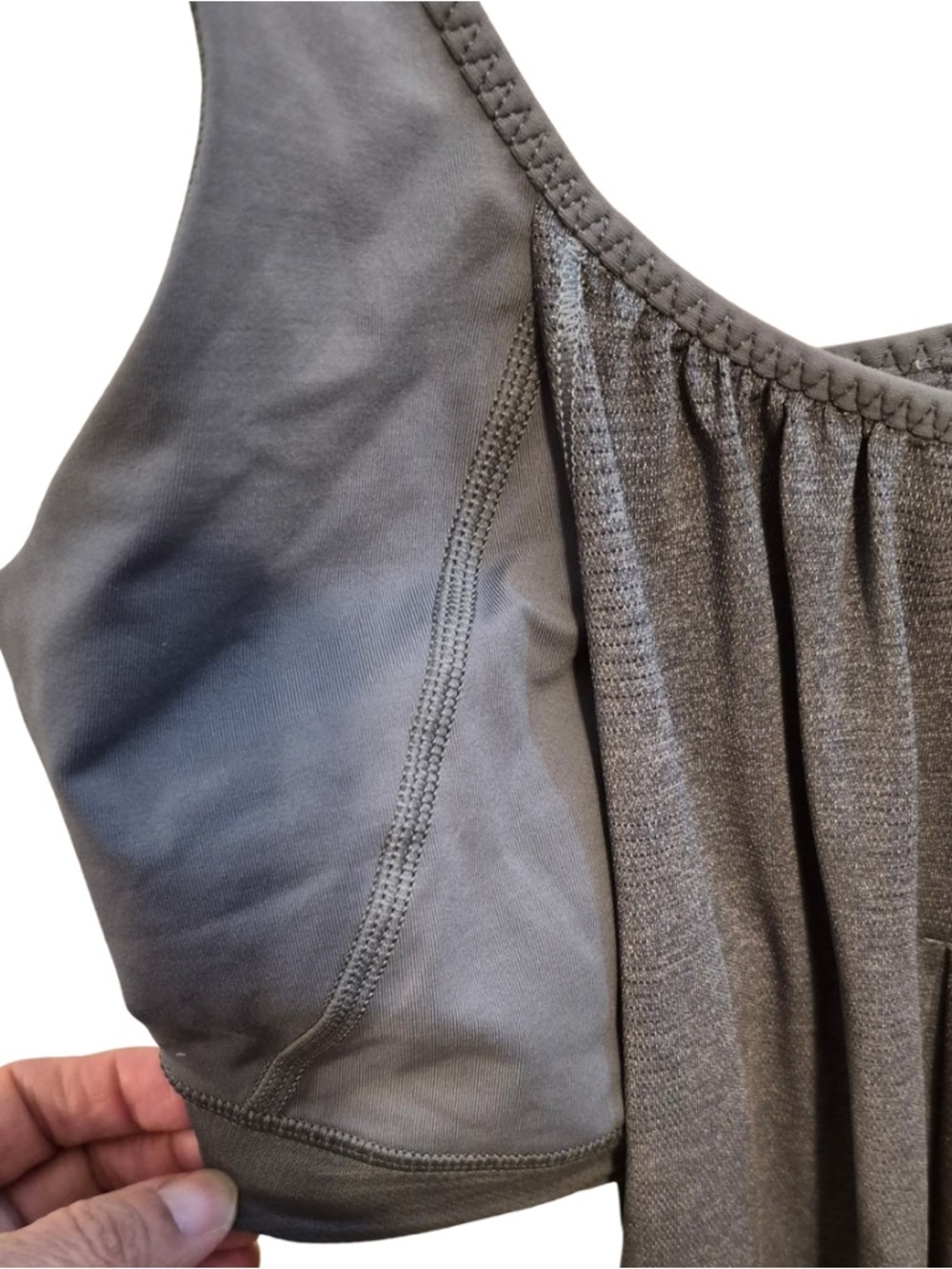 Lululemon Run Times Tank in Heathered Slate / Slate - Picture 5 of 12